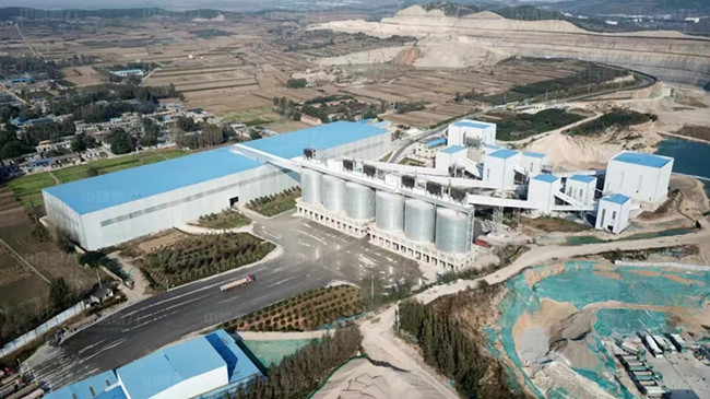 陜西省銅川市某礦業(yè)時產600-800噸環(huán)保生產線